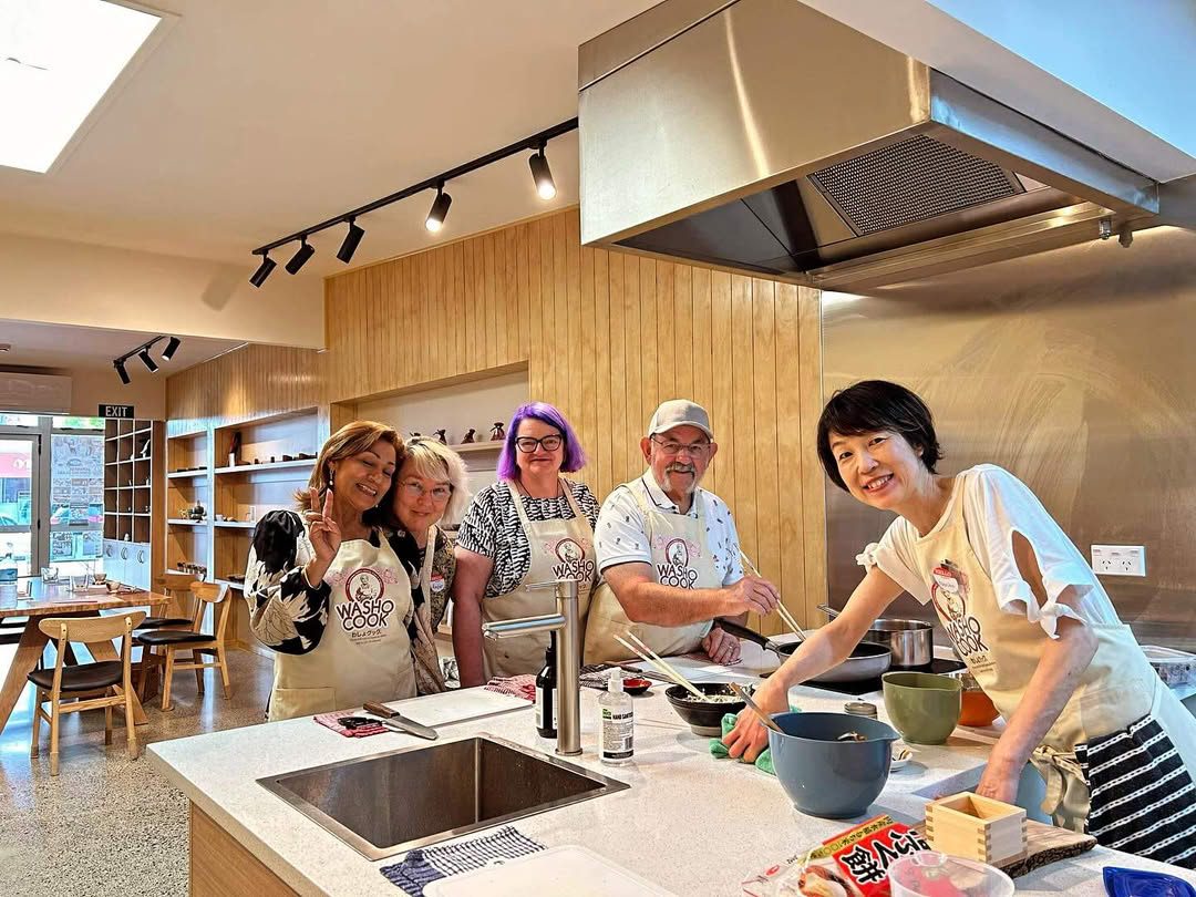 A Japanese home-cooking class in New Zealand